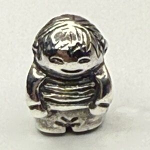 Pandora Sterling Silver Little Boy Charm Threaded Core ALE 925